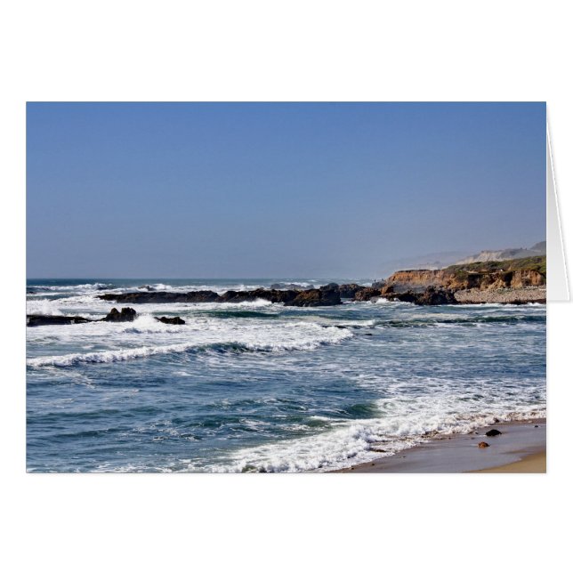 California Coastline - Carte (Devant horizontal)