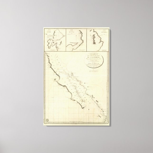 California coasts canvas print (Front)