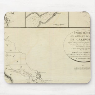 California coasts mouse pad