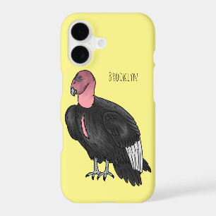 California condor bird cartoon illustration