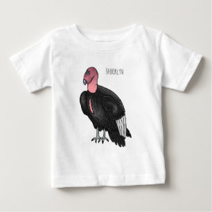 California condor bird cartoon illustration baby T-Shirt