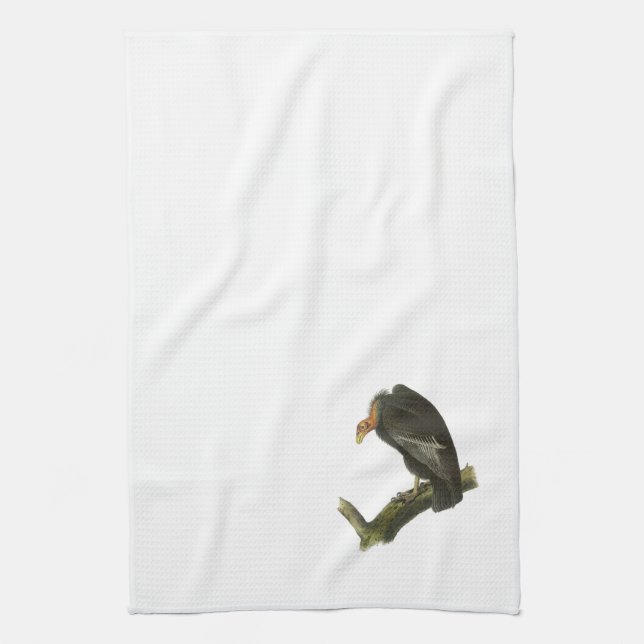California Condor by Audubon Kitchen Towel (Vertical)