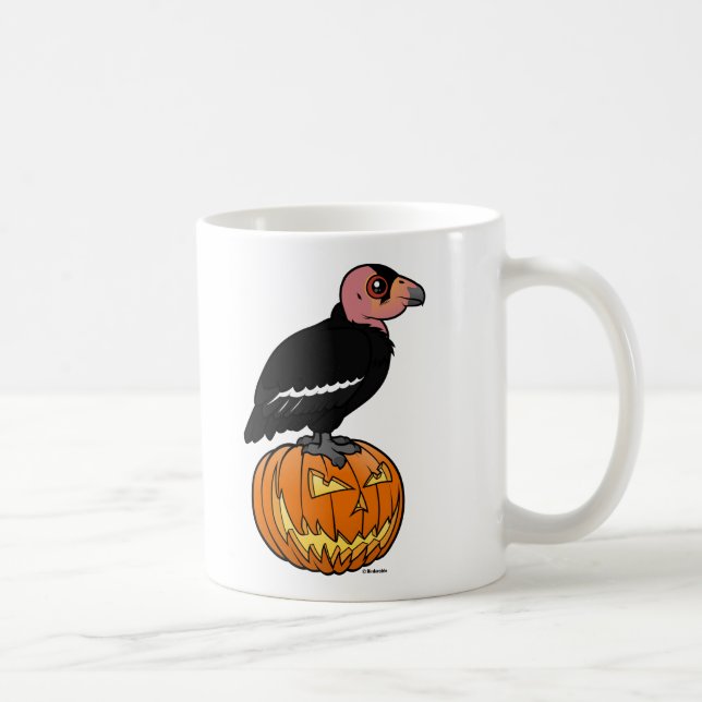 California Condor Halloween Coffee Mug (Right)