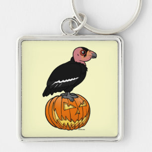 California Condor Halloween Keychain