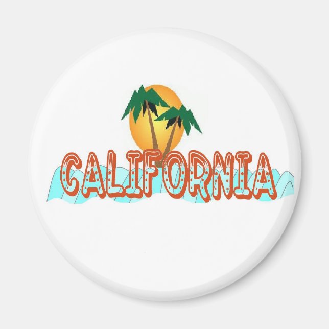 california cool magnet (Front)