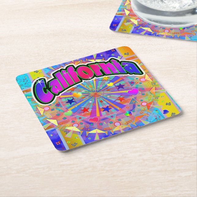 California Cosmic Unity Coaster (Angled)