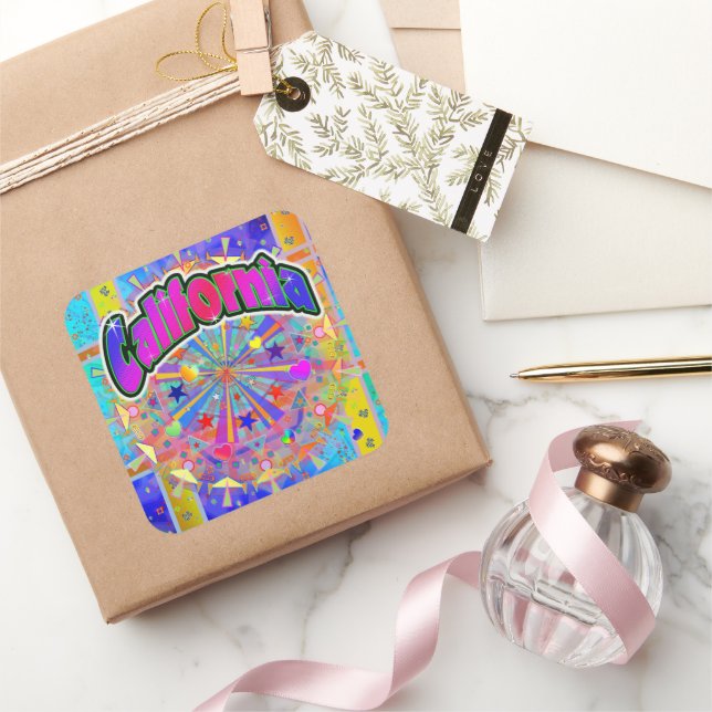 California Cosmic Unity Sticker (Gifting)