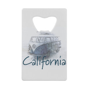 California Credit Card Bottle Opener