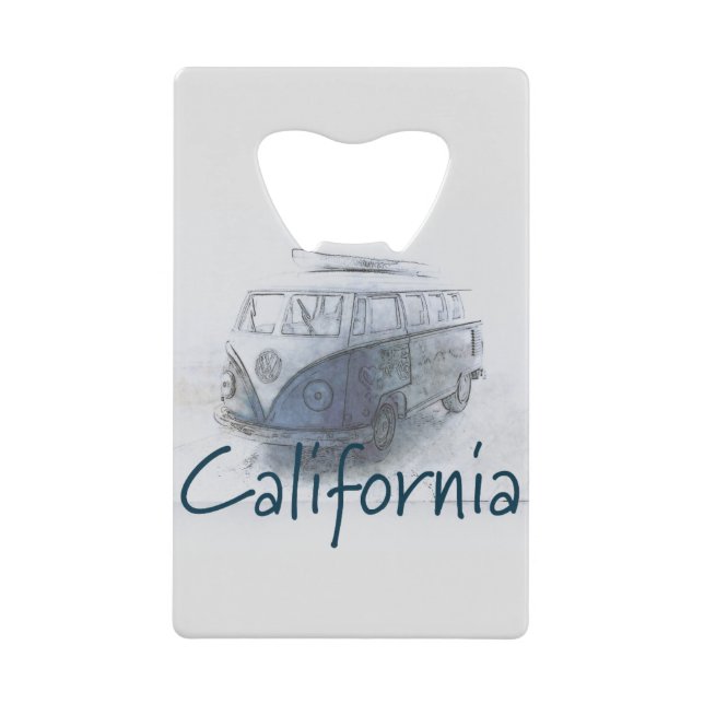 California Credit Card Bottle Opener (Front)