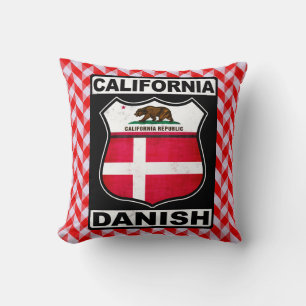 California Danish American Pillows