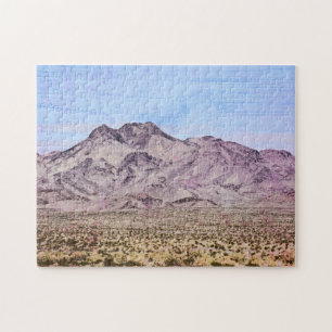 California Desert Mojave Mountains Art Puzzle