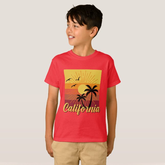 California Design - Kids' Basic T-Shirt (Front Full)