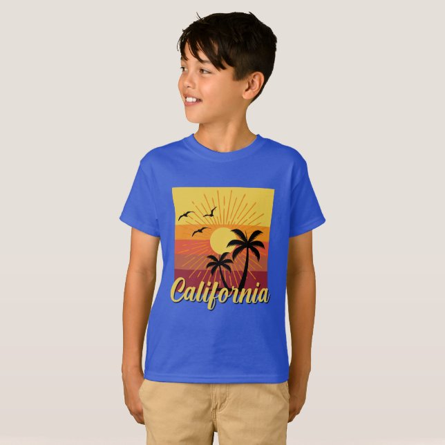 California Design - Kids' Basic T-Shirt (Front Full)