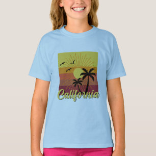 California Design - T-shirt de base pour filles