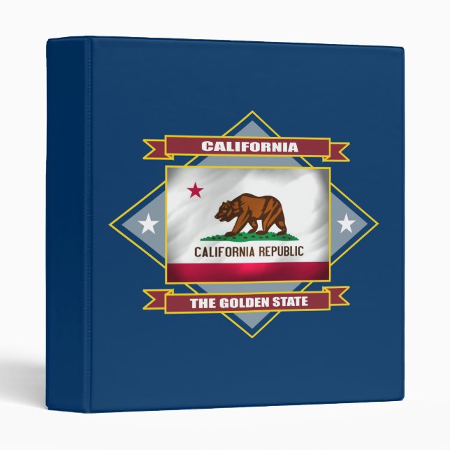 California Diamond Binder (Front/Spine)