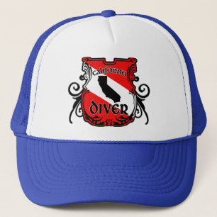 California Diver Trucker Hat