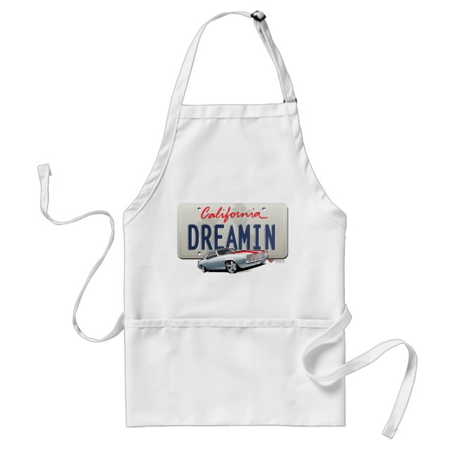 California dreamin-Camaro2 plate Standard Apron (Front)