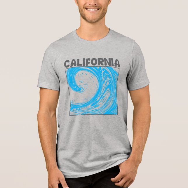 California Dreamin' Graphic Tri-Blend Shirt (Front)