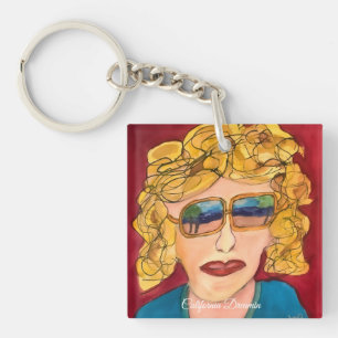 California Dreamin Keychain
