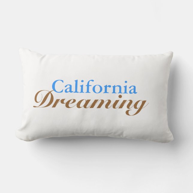 California Dreamin Pillow (Front)