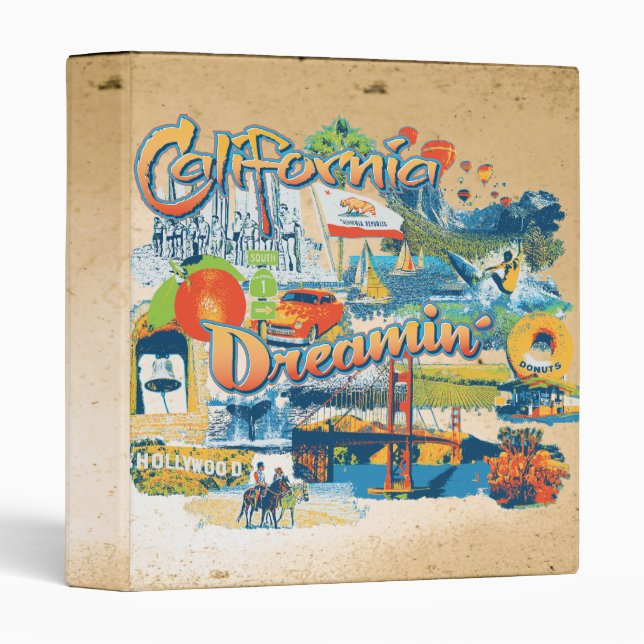 California Dreaming Binder (Front/Spine)