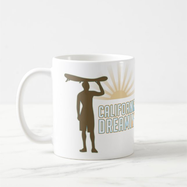 California Dreaming Coffee Mug (Left)