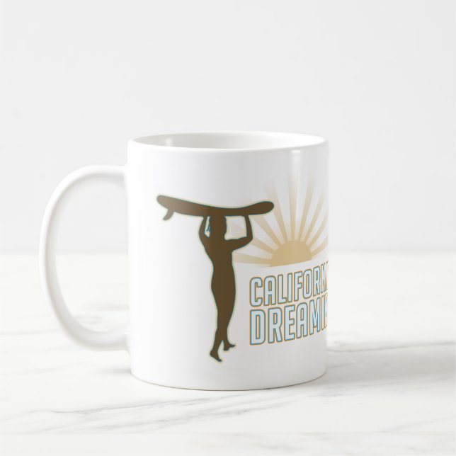 California Dreaming Coffee Mug (Left)