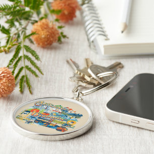 California Dreaming Keychain