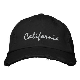 California Embroidered Hat