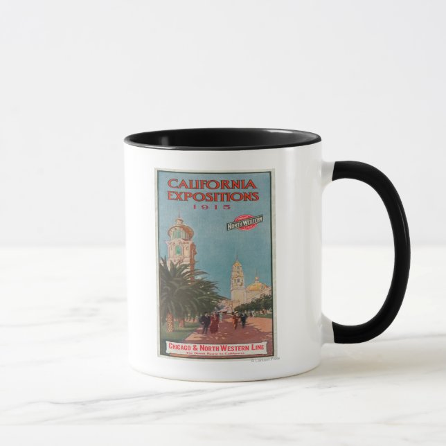 California Expositions Poster #1 Mug (Right)