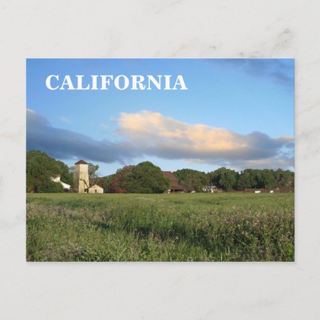 California Farm, carte postale (Devant)