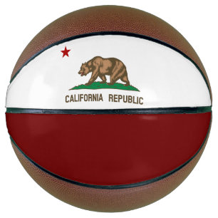 California flag basketball