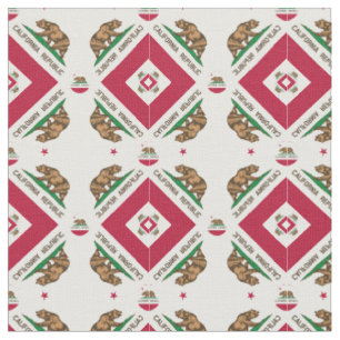 California Flag & California Trendy Fabric/fashion Fabric