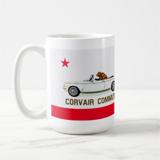 California flag Corvair convertible hoodie Coffee Mug