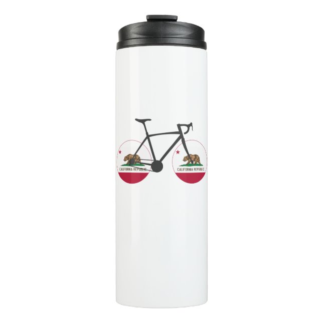 California Flag Cycling Thermal Tumbler (Front)