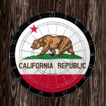 California Flag Dartboard & California /game board<br><div class="desc">Dartboard: California & California flag darts,  family fun games - love my country,  summer games,  holiday,  fathers day,  birthday party,  college students / sports fans</div>