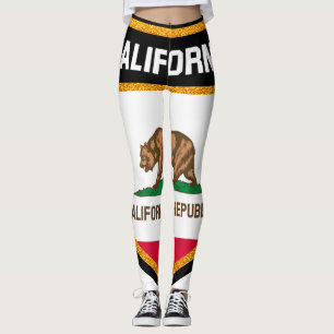 California Flag Leggings