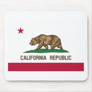 California Flag Mouse Pad
