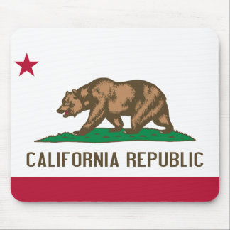 California Flag Mouse Pad