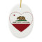 california flag pebble beach heart