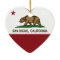 california flag san diego heart