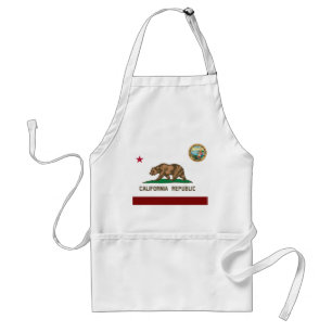 California flag standard apron