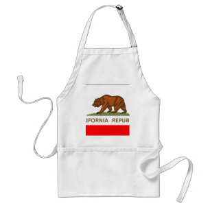 California Flag Standard Apron