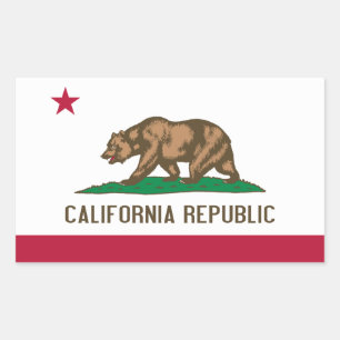 California Flag Sticker