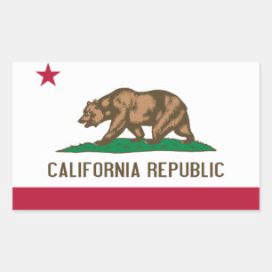 California Flag Sticker