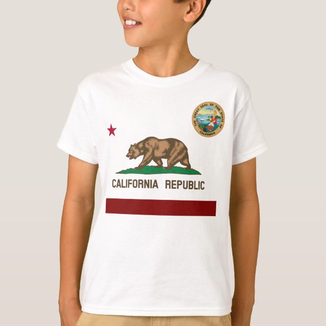 California flag T-Shirt (Front)