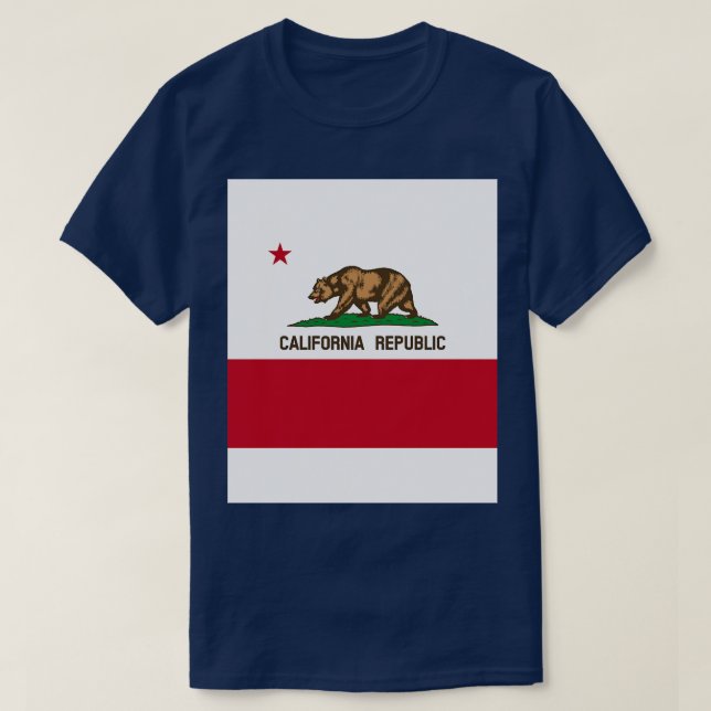 California Flag T-Shirt (Design Front)