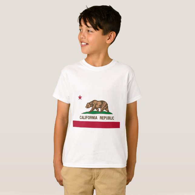 CALIFORNIA FLAG T-Shirt (Front Full)