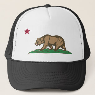 California Flag Theme 01 Trucker Hat
