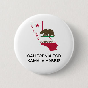 CALIFORNIA for Kamala Harris 2020 Button